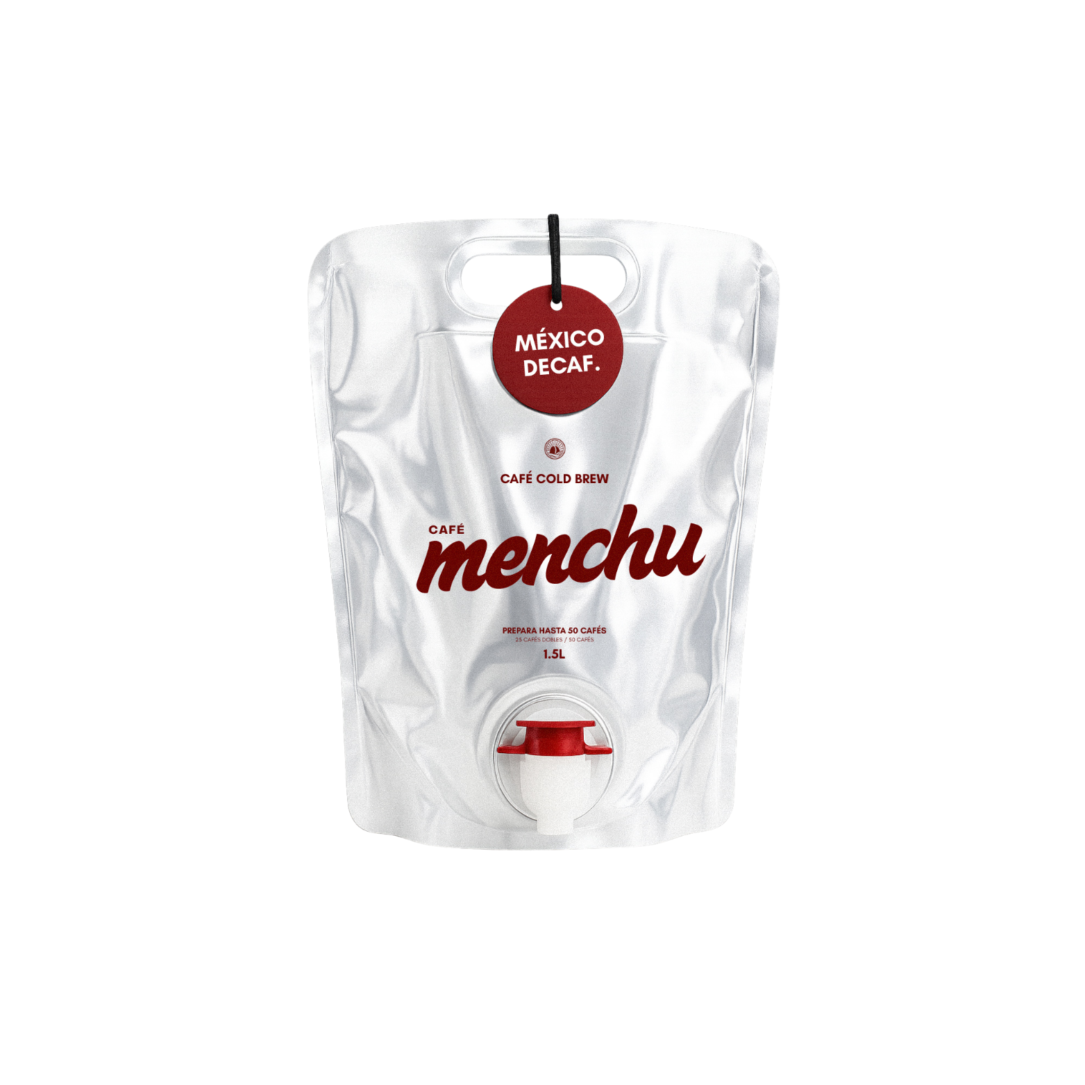 México descafeinado - 1.5L café cold brew de especialidad